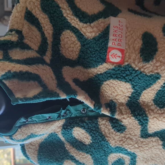 🍋 ✨ NWT Yellowstone Geysers Trail High Pile Fleece By Parks Project Size S - Picture 6 of 8